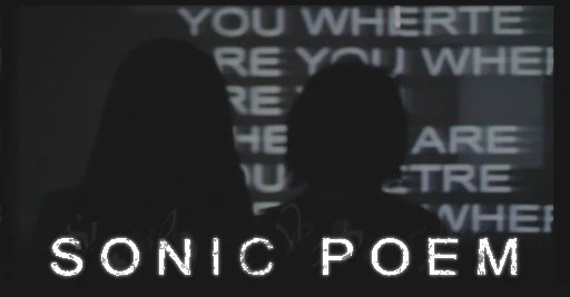 sonic poem interactive audiovisual installation by paul timings